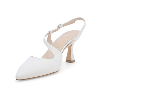 Melluso female Décolleté Pelle E1634ZV-247190 Bianco